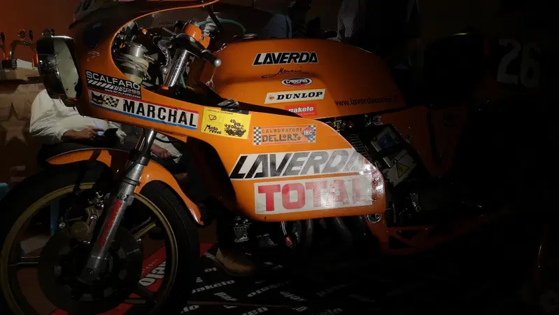 Il 6 cilindri Laverda da Special Mr. Martini