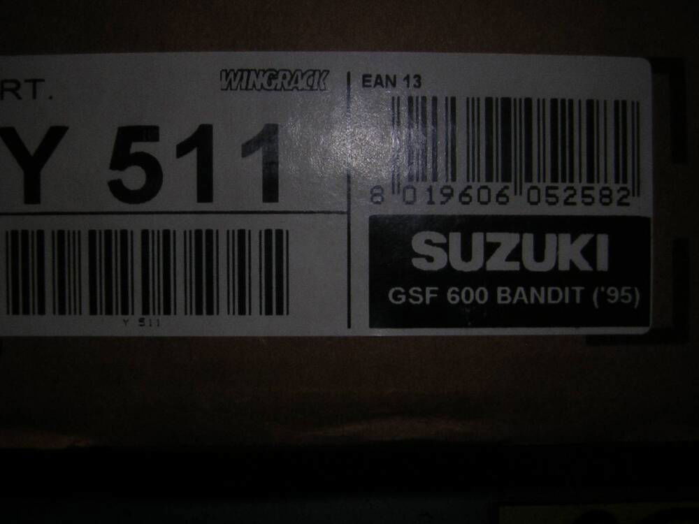 portavalige laterali per Suzuki GSF 600 Bandit 95 Givi