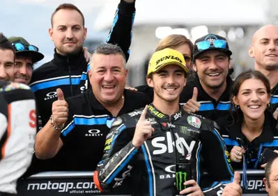 Bagnaia e Bezzecchi vincono in Moto2 e Moto3 a Motegi