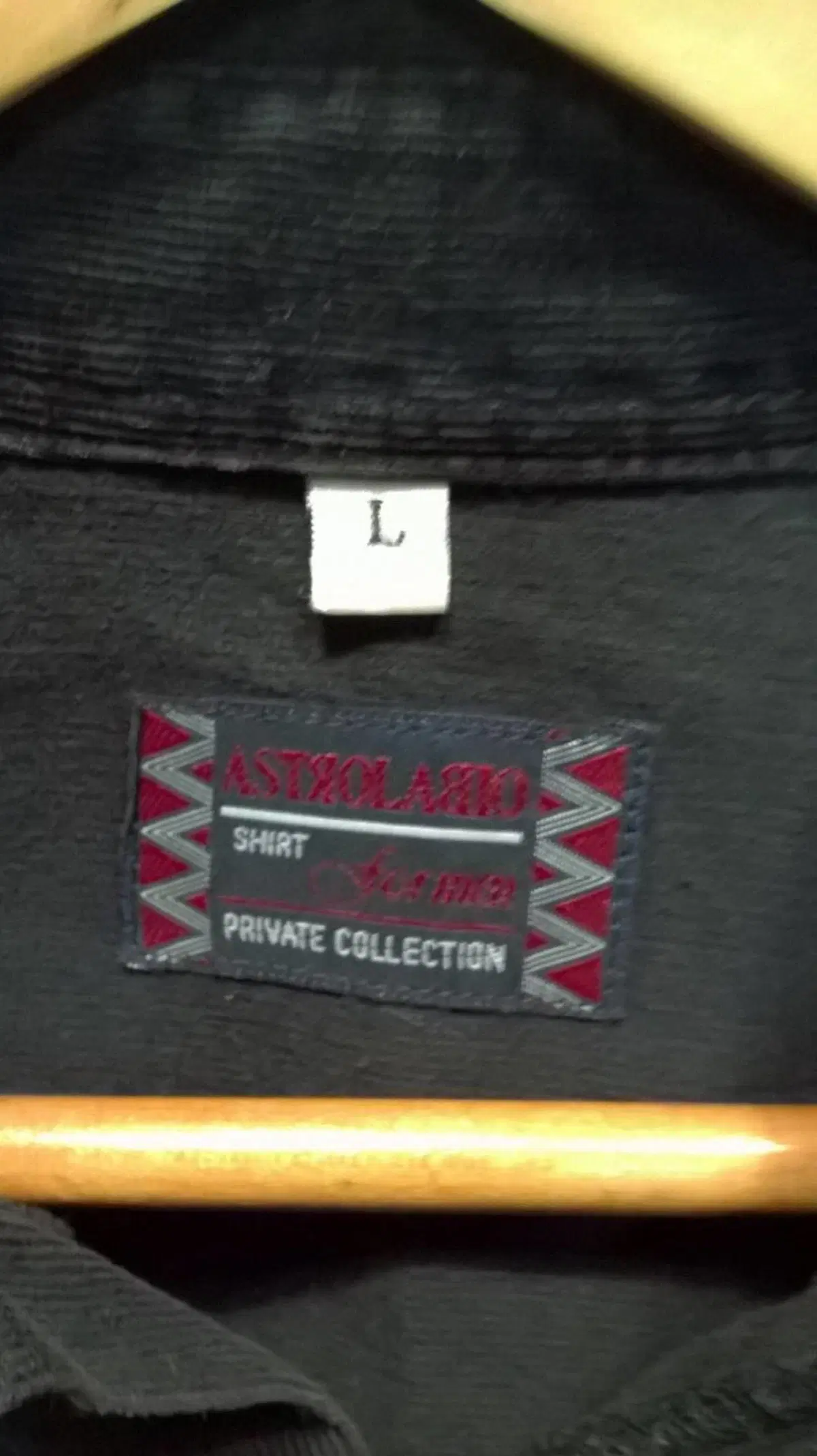 Camicia in velluto Astrolabio Tg L (3)