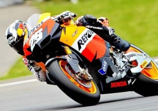 Pedrosa conquista la pole, 3° e 5° posto per Lorenzo e Rossi