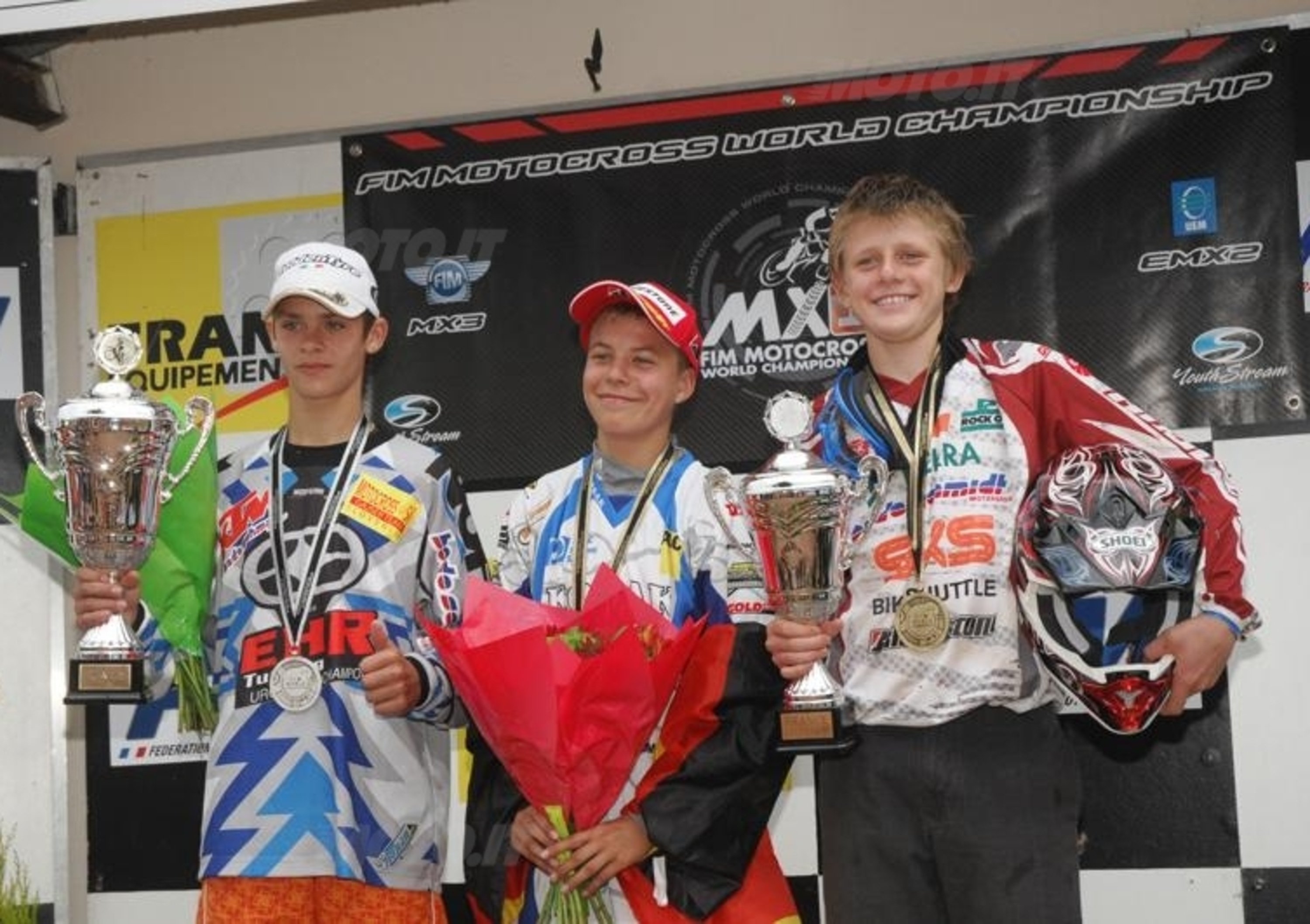 Tripletta KTM nel Mondiale Junior Motocross