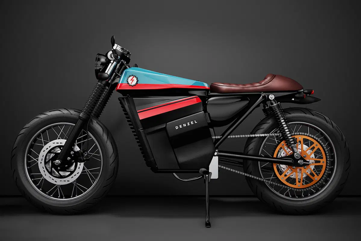 Model Electric Cafe Racer 1, vero vintage, elettrico (2)