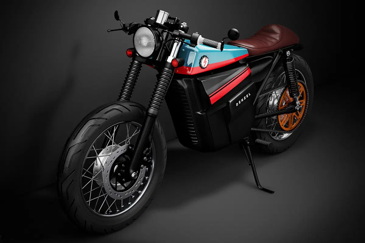 Model Electric Cafe Racer 1, vero vintage, elettrico (7)