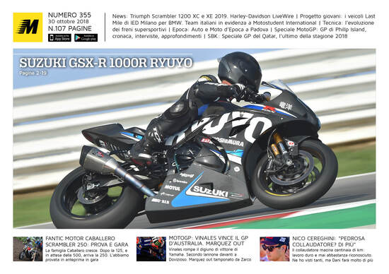 Magazine n° 355, scarica e leggi il meglio di Moto.it 