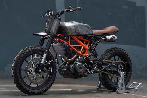 KTM 390 Duke, una special dal look post-apocalittico 