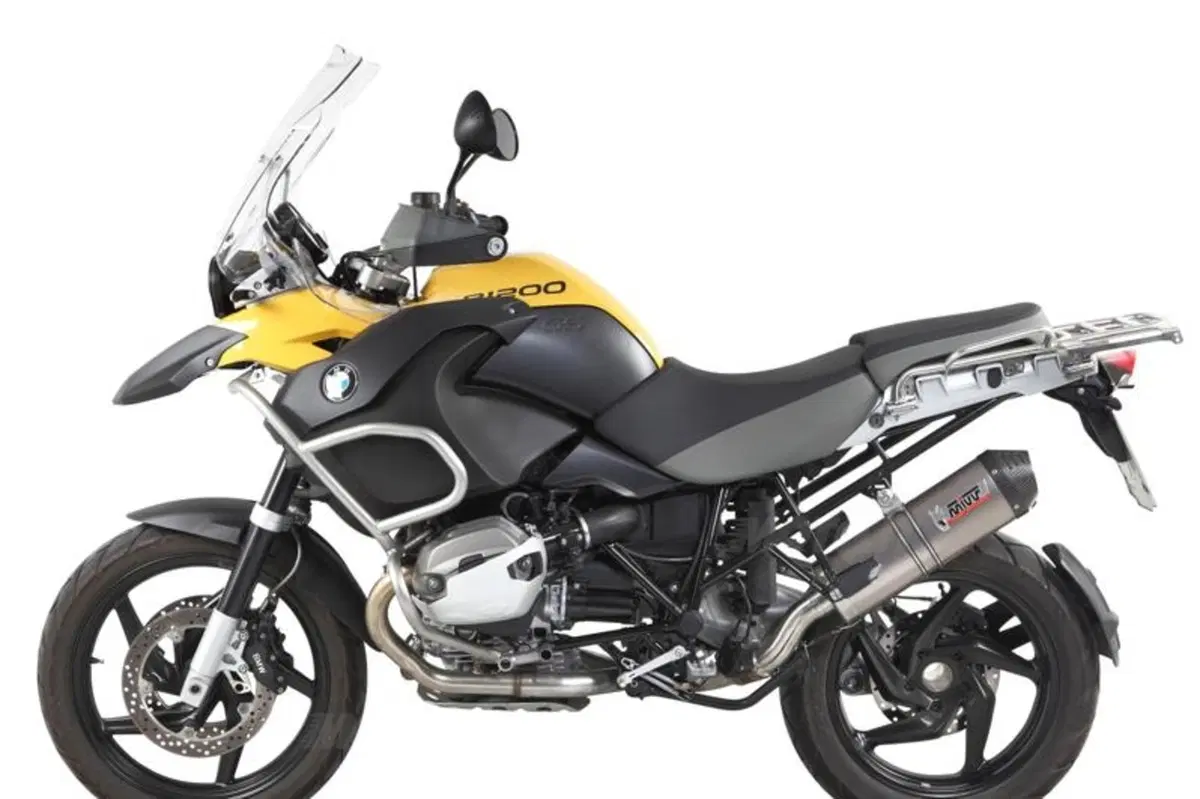 Scarico MIVV Oval Carbon Cap per BMW R1200GS