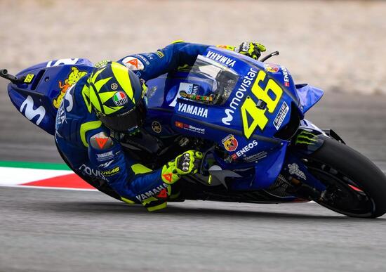 MotoGP 2018. Rossi: Nuovo assetto, pare funzionare