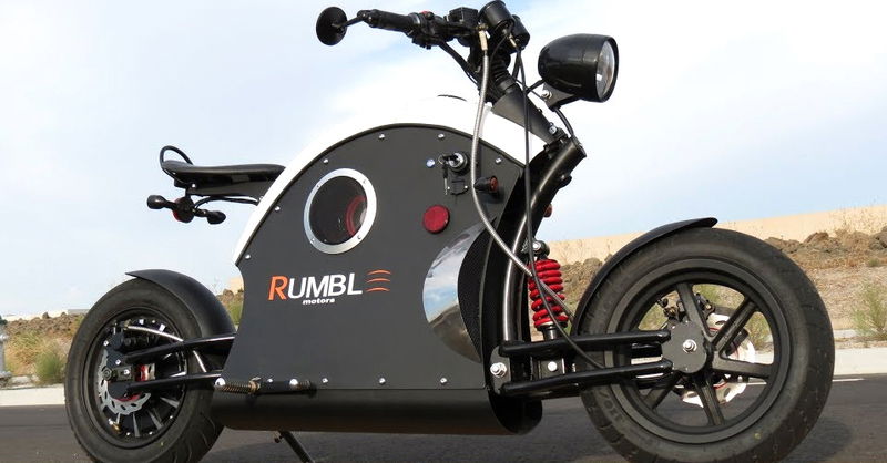 Rumble Motors. La moto elettrica col motore che ruggisce