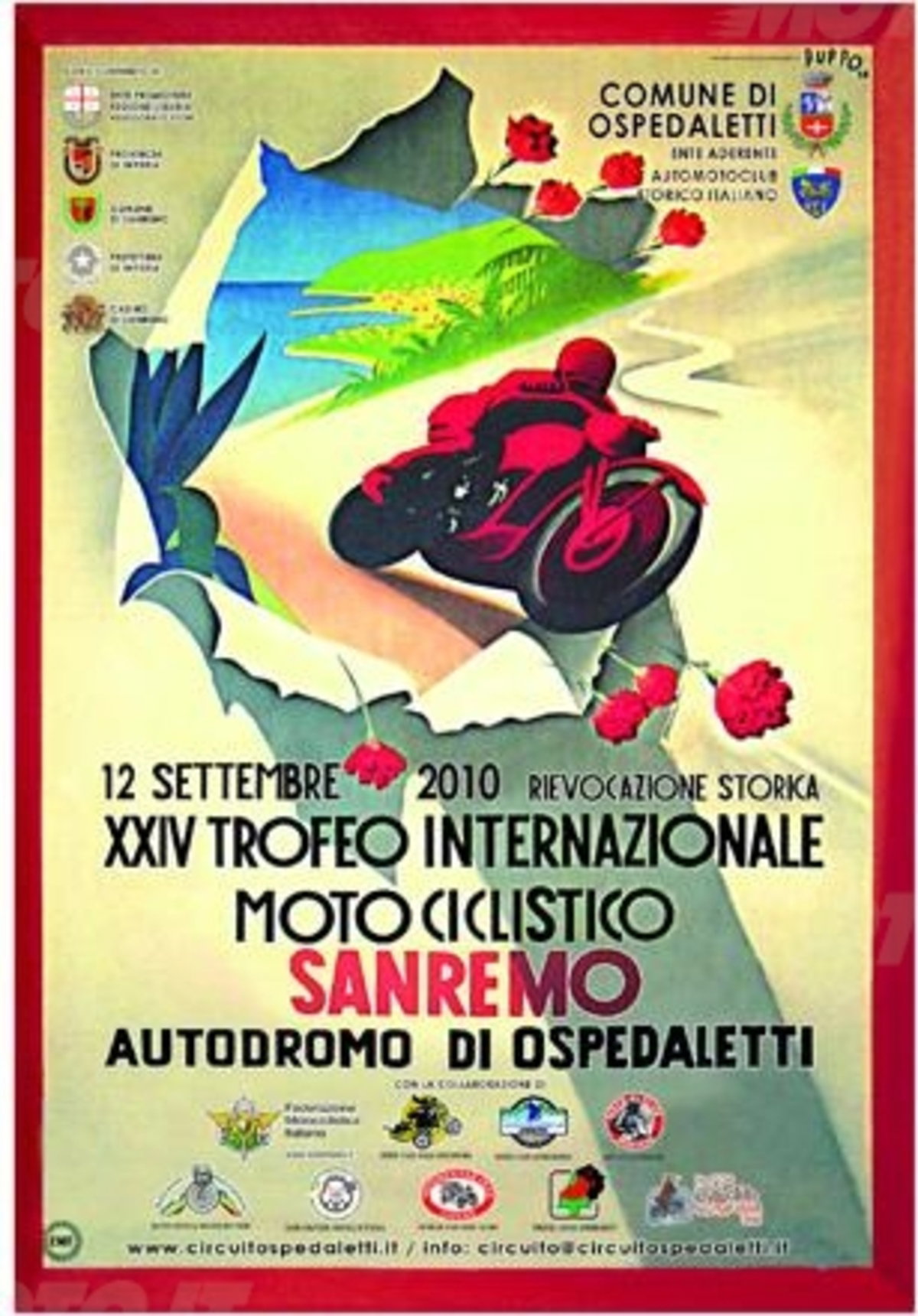 GAZZETTA DELLO SPORT 12 APRILE 1955 COPPA D'ORO MOTO - MORTE MARIO ALBORGHETTI