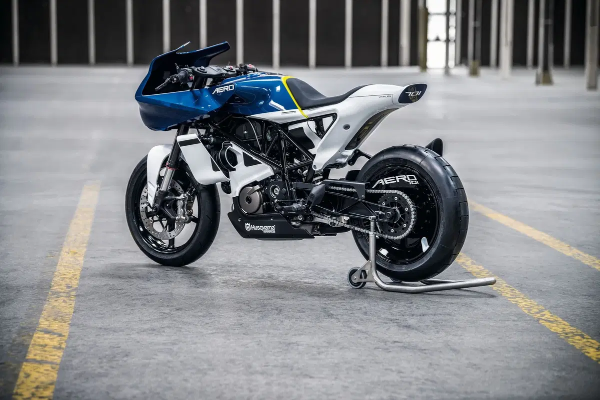 EICMA 2018: Husqvarna Vitpilen 701 Aero, foto del concept (2)