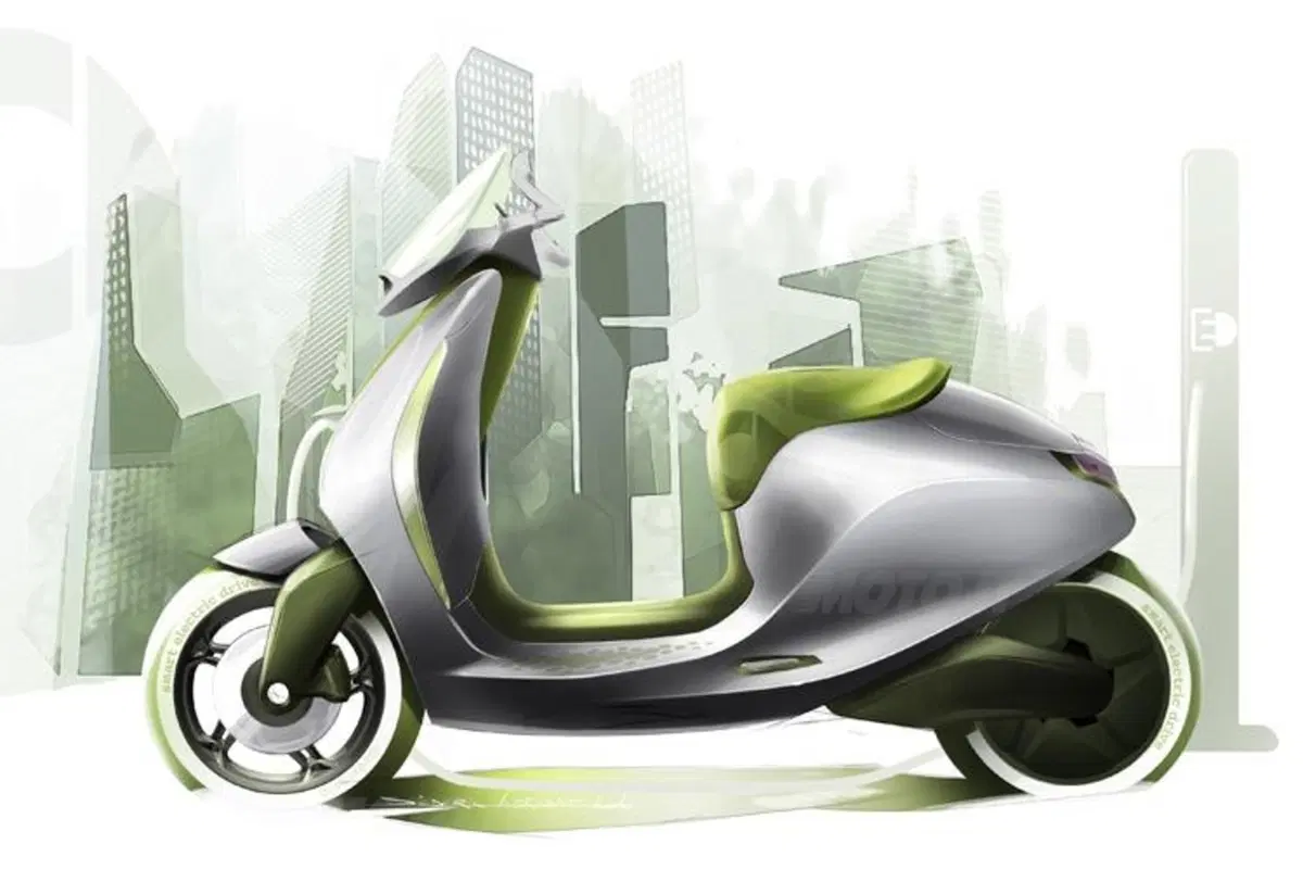 Smart e-scooter. Debutterà al Salone di Parigi