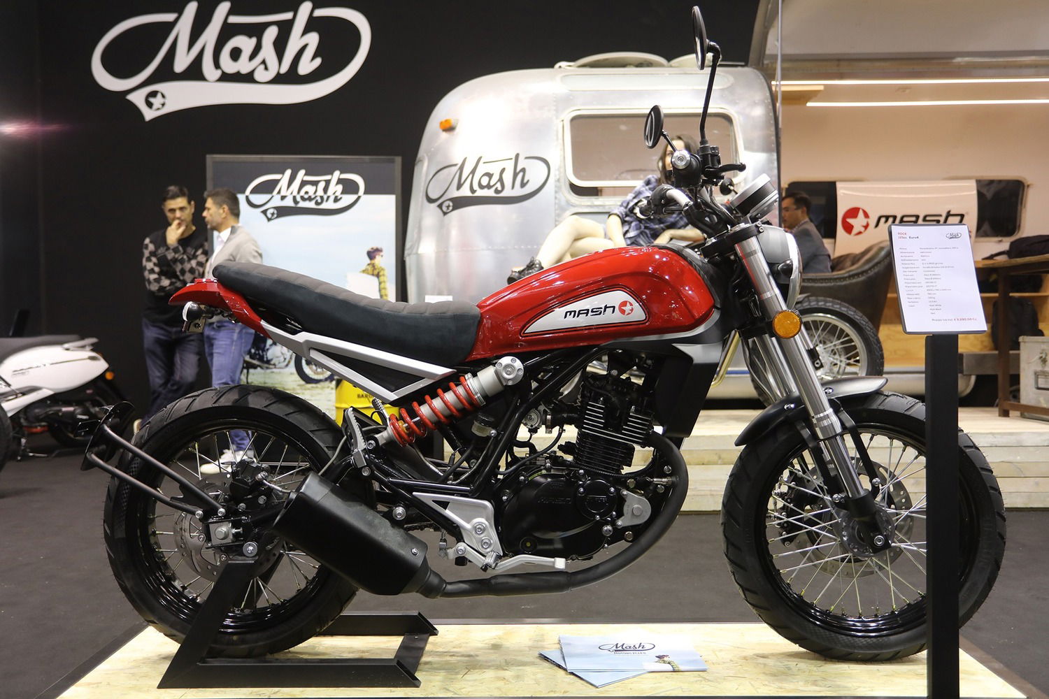 EICMA 2018: Mash Rock 125