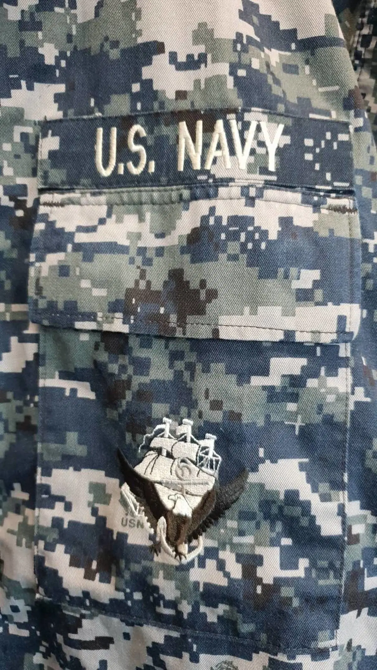 Giacca Militare blu americana US Navy Tg M (7)