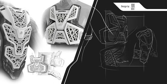 Acerbis a EICMA con il nuovo Galaxy Chest Protector