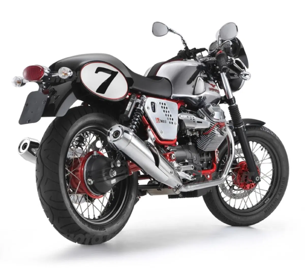Aprilia Dorsoduro 1200 e Moto Guzzi V7 Racer. I video (59)