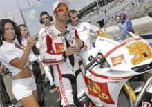 Marco Melandri si scusa con Loris Capirossi