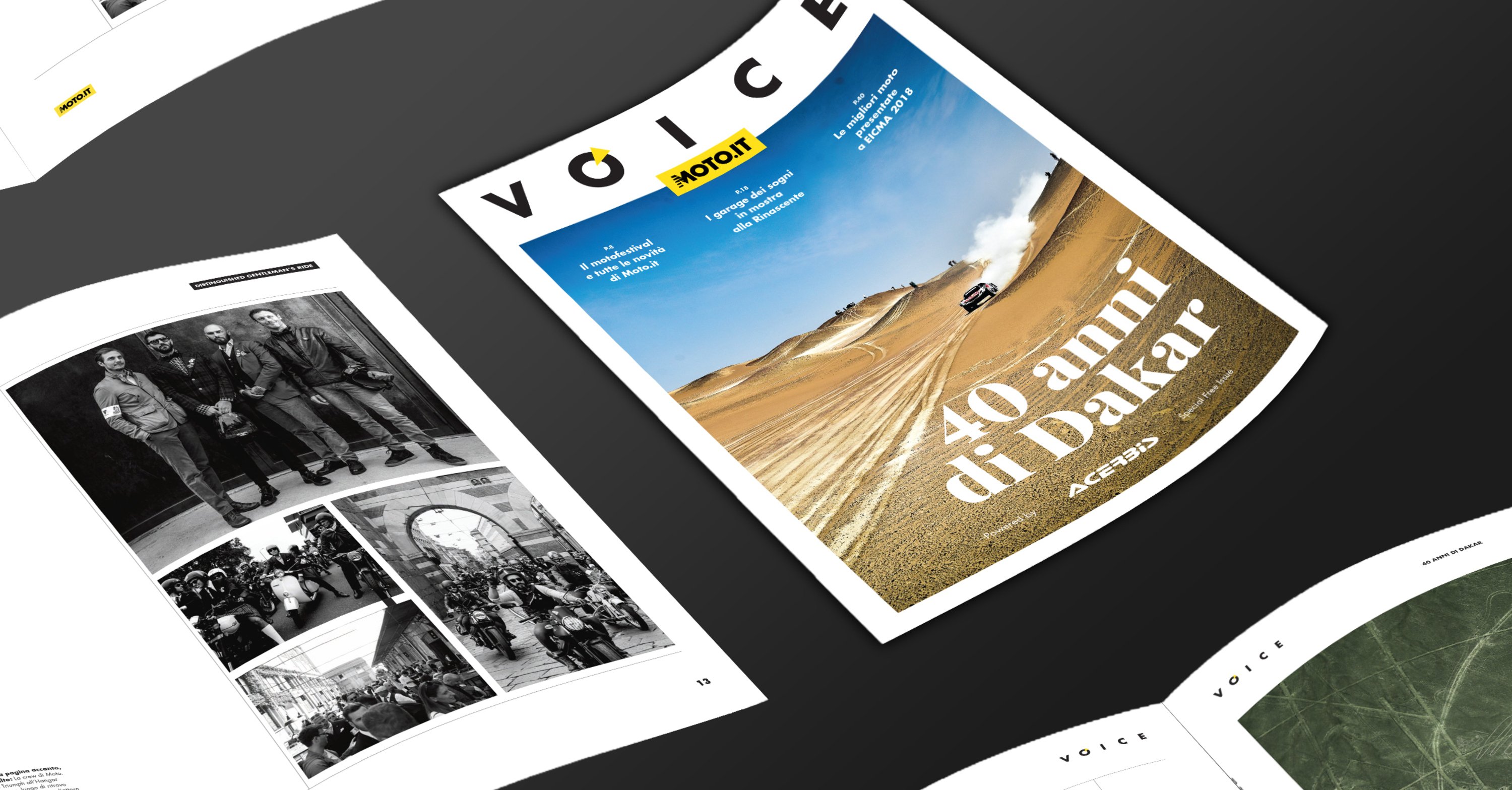 Ecco il nuovo magazine di Moto.It: Voice. Ora &egrave; scaricabile online