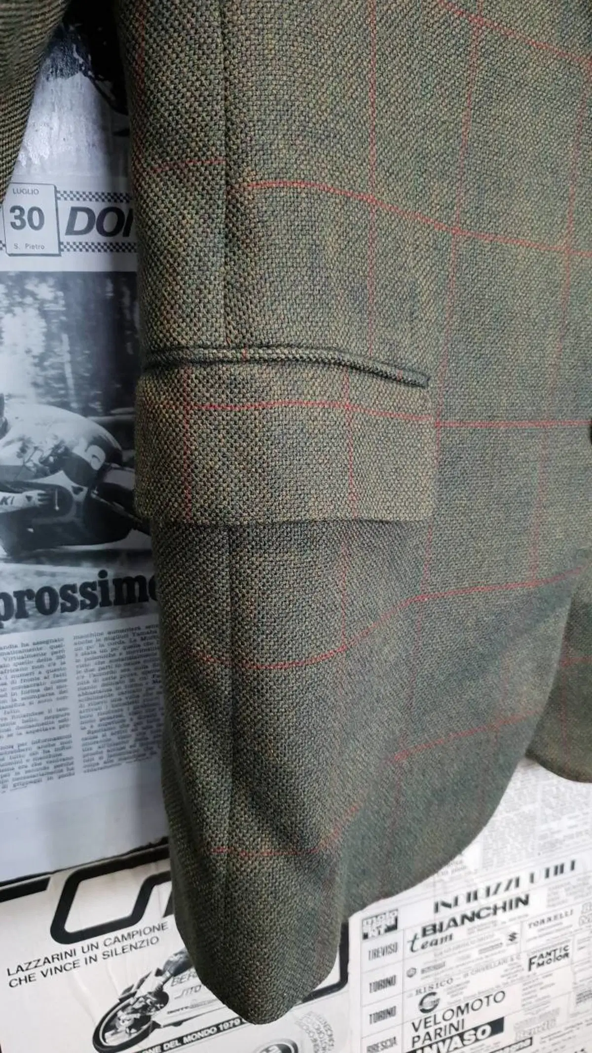 Giacca verde Fallani Tg 52 (6)