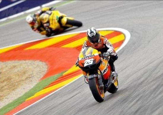 E' Pedrosa il più veloce nelle prove ad Aragon