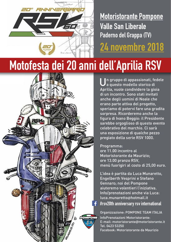 MC Pompone: Motofesta Aprilia RSV