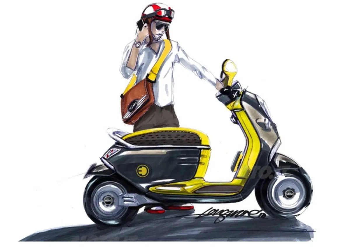 Anche la Mini ha il suo bello scooter elettrico (18)