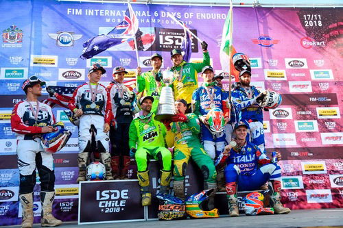 ISDE 2018, Maglia Azzurra, Day 6: Campioni del mondo Junior! (2)