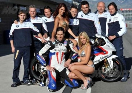 Leon Haslam nel Team BMW Superbike 2011