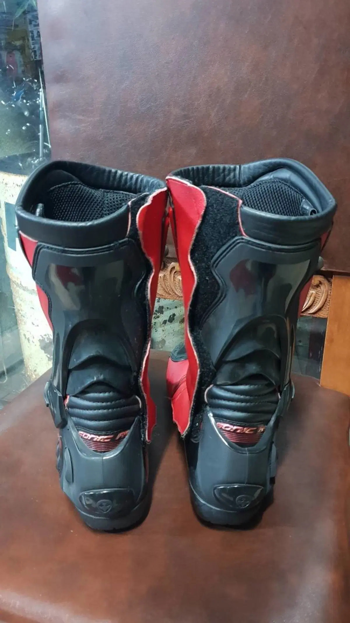 Stivale Stylmartin Sonic RS rosso Tg 44 (11)