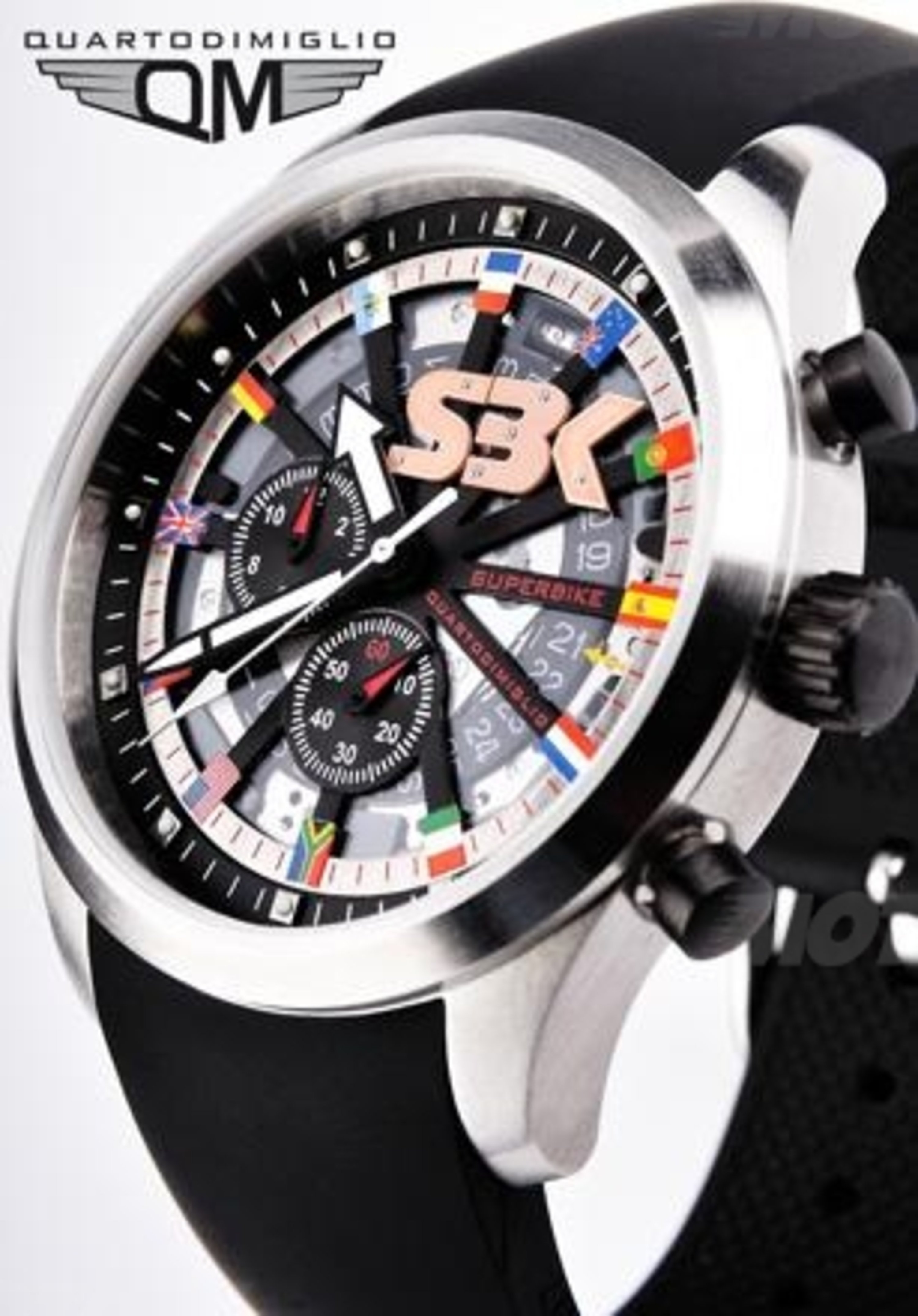 Infront Motor Sports e Quarto di Miglio presentano l&#039;orologio dedicato alla SBK