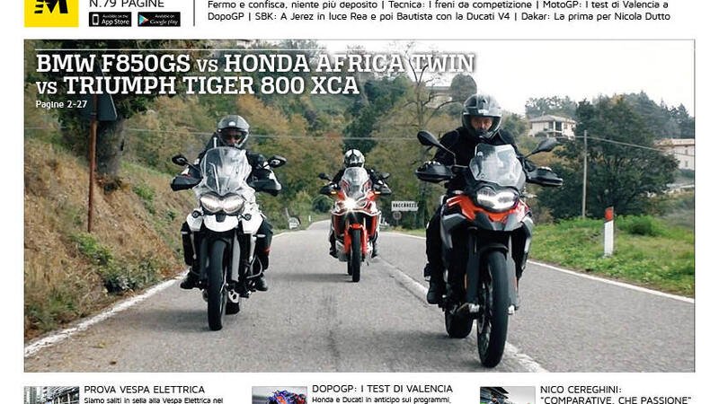 Magazine n&deg; 359, scarica e leggi il meglio di Moto.it 