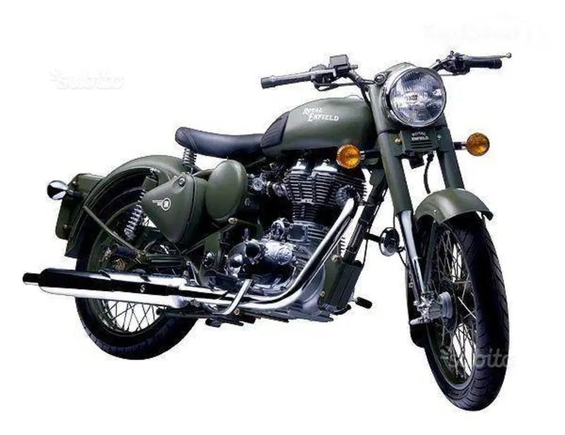 Royal Enfield Bullet 500 Classic EFI - Battle Green (2011 - 16) (2)