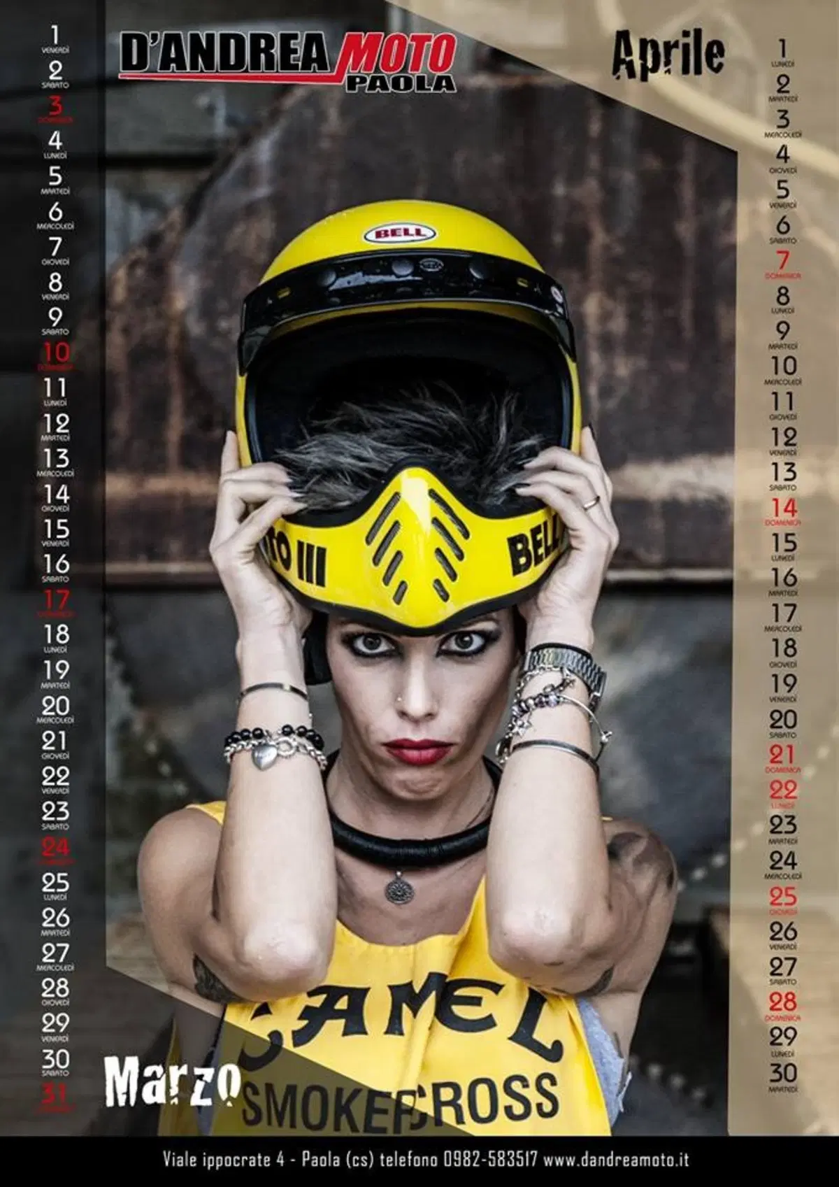 D'Andrea Moto: lanciato il nuovo calendario 2019