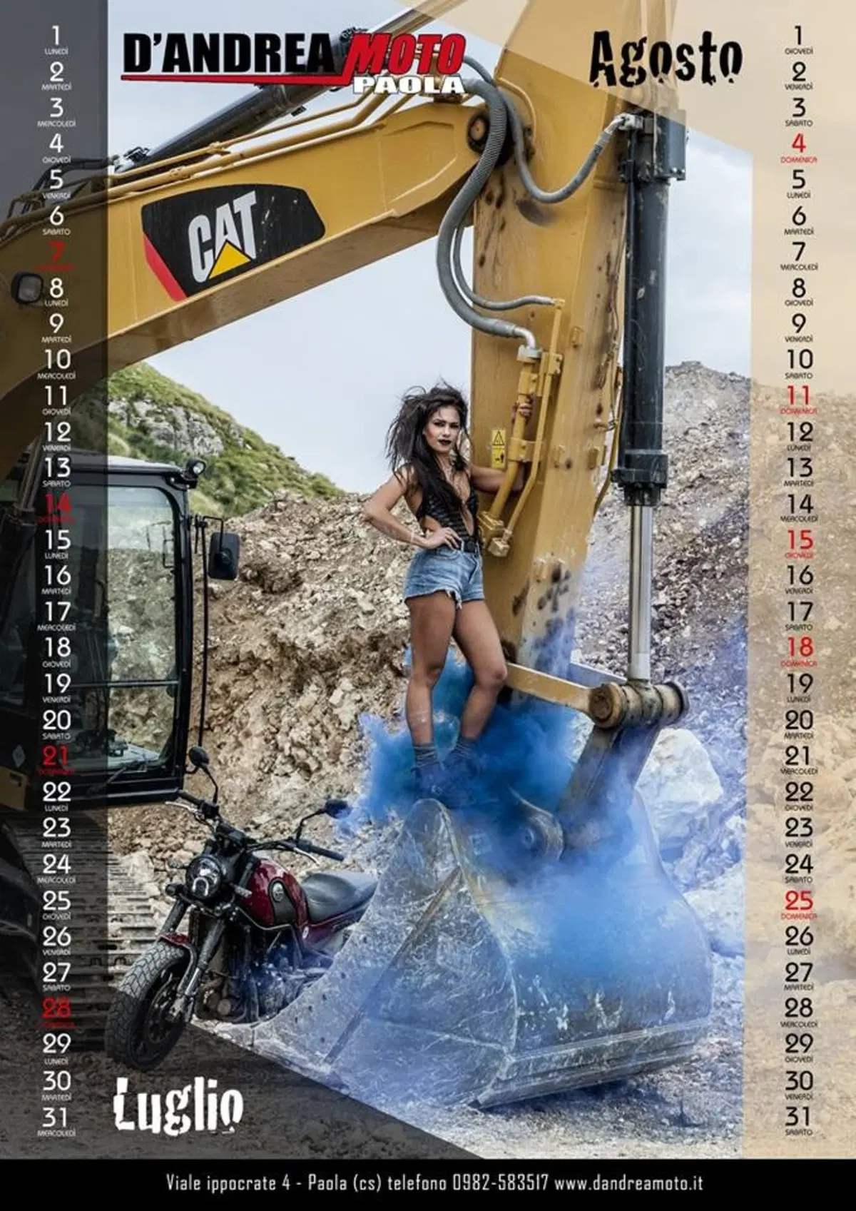 D'Andrea Moto: lanciato il nuovo calendario 2019 (3)