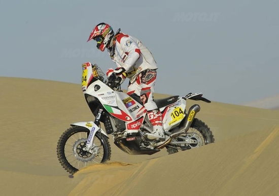 Lopez vince la 450 al Pharaons con l'Aprilia Tuareg 4.5