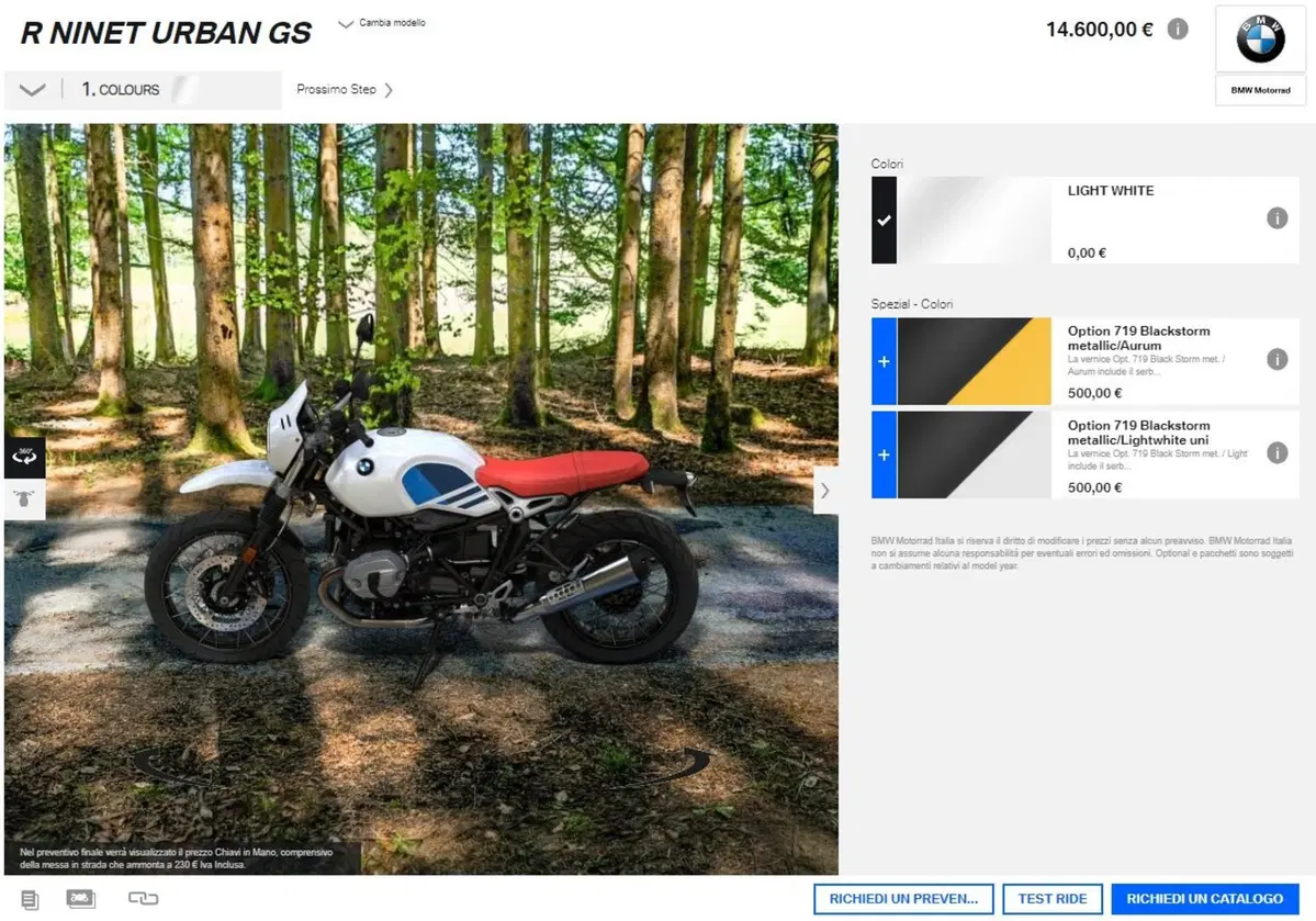 Farsi la moto su misura. La nuova sfida lanciata da BMW a IED Milano