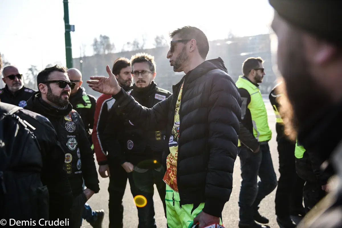 'La moto fa bene'. Motociclisti nel reparto Pediatria (16)