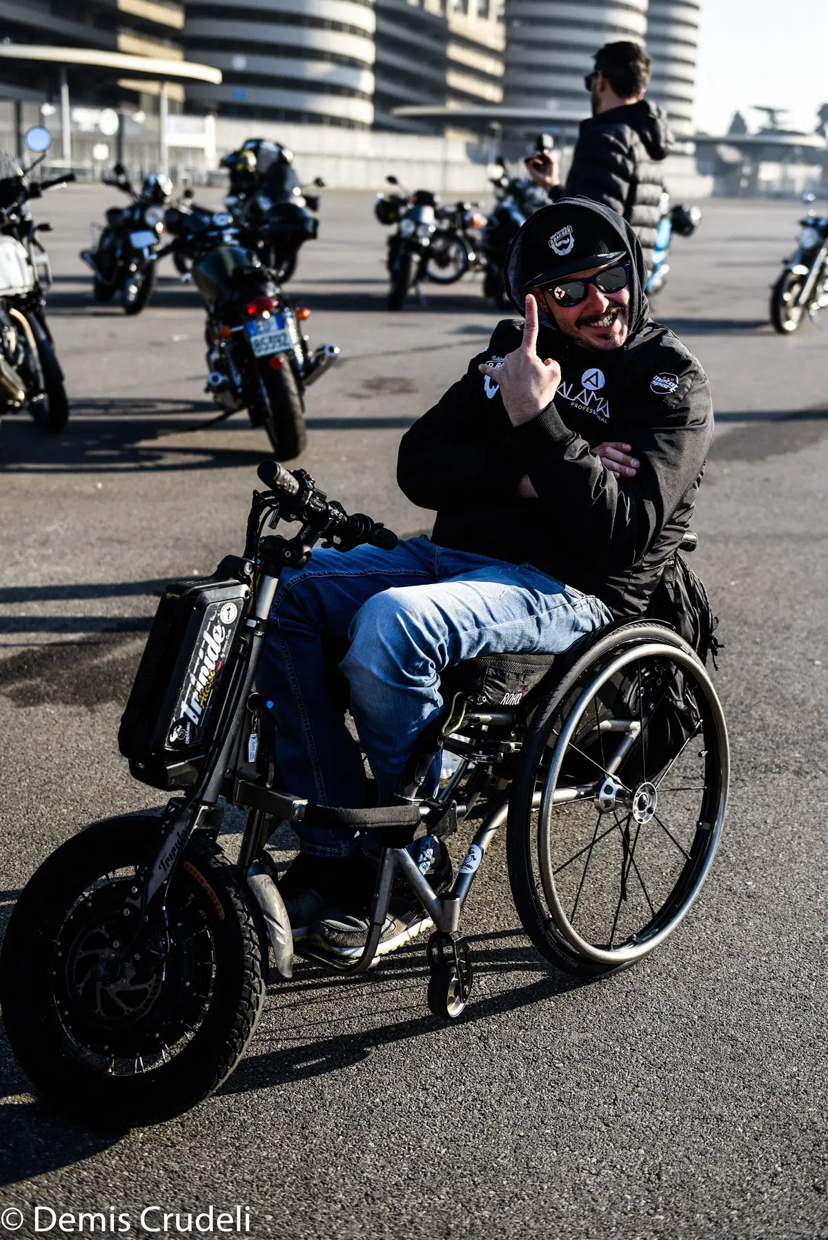 'La moto fa bene'. Motociclisti nel reparto Pediatria (21)