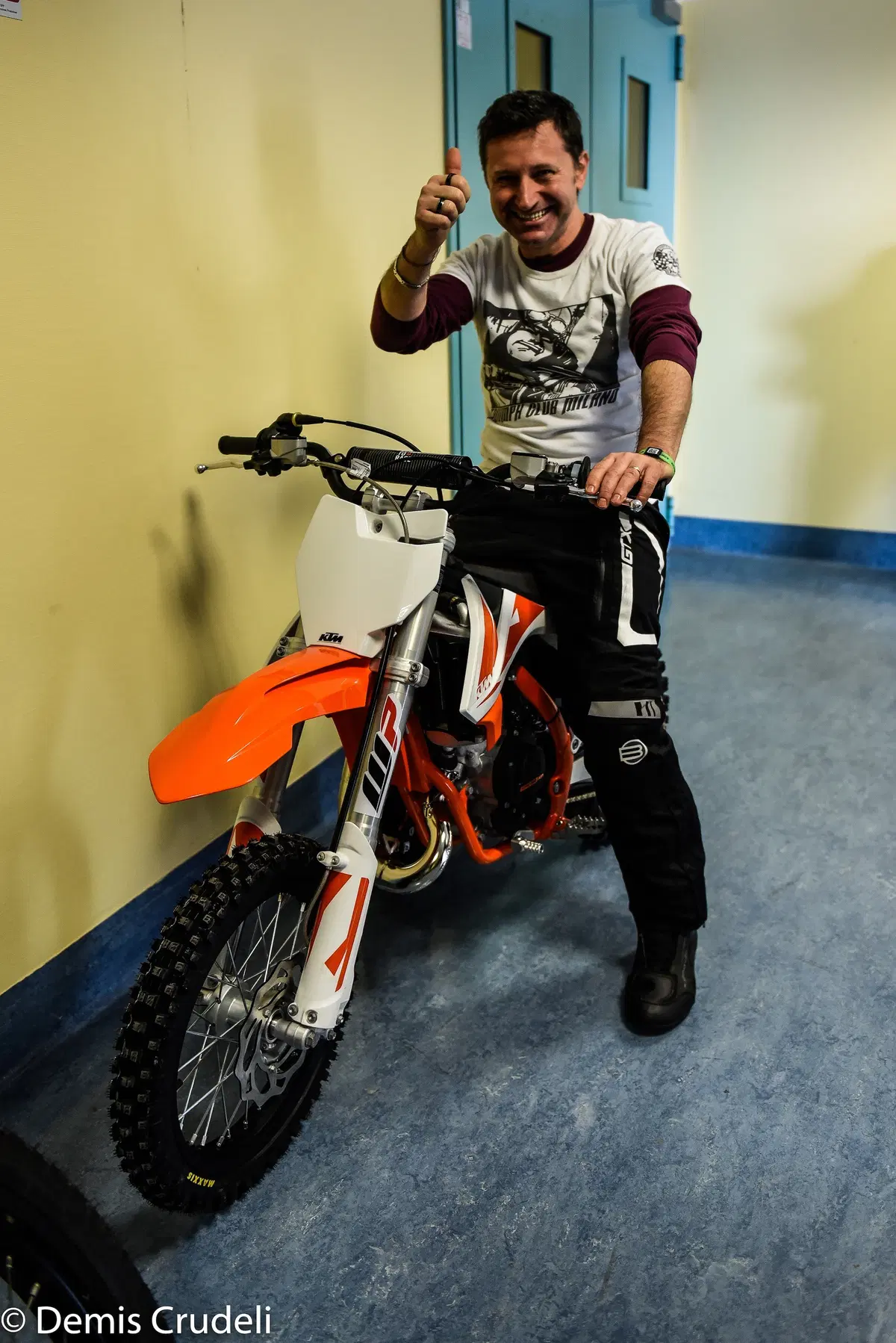 'La moto fa bene'. Motociclisti nel reparto Pediatria (67)