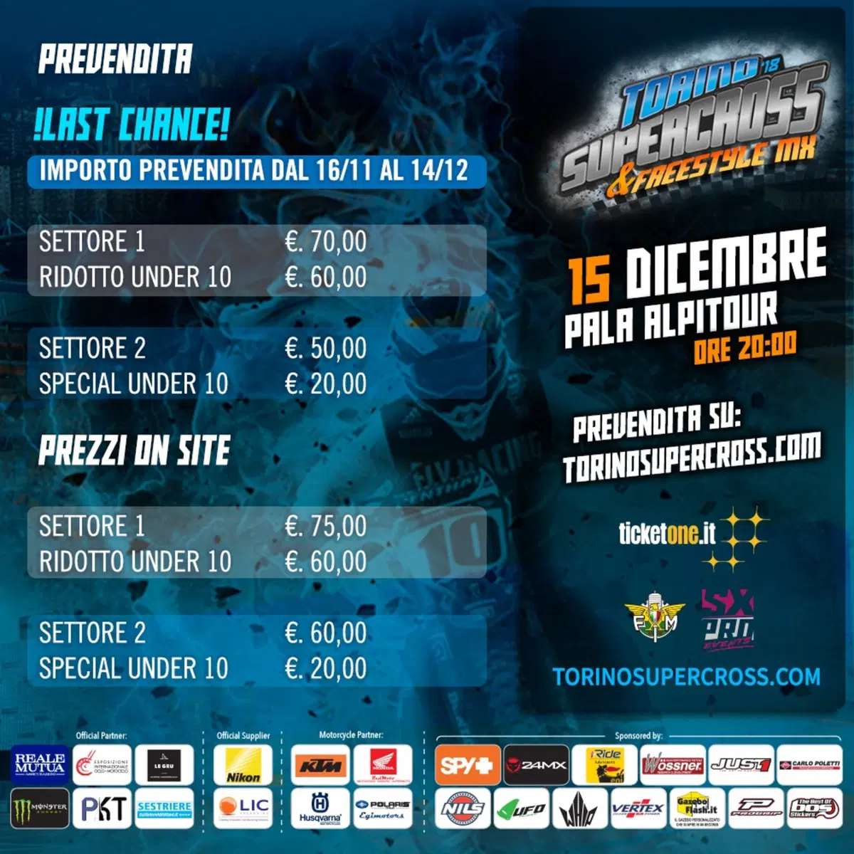 Torino Supercross 2018: al via sabato 15 dicembre al Pala Alpitour (3)
