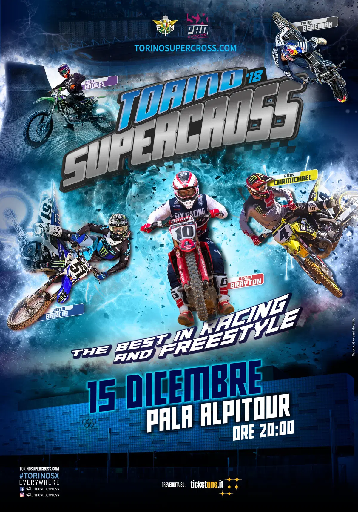 Torino Supercross 2018: al via sabato 15 dicembre al Pala Alpitour (5)