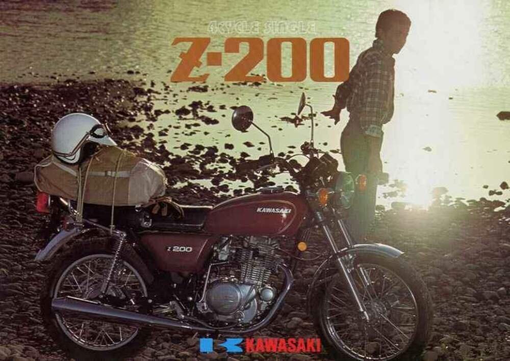 La Z200 in una locandina dell&#039;epoca