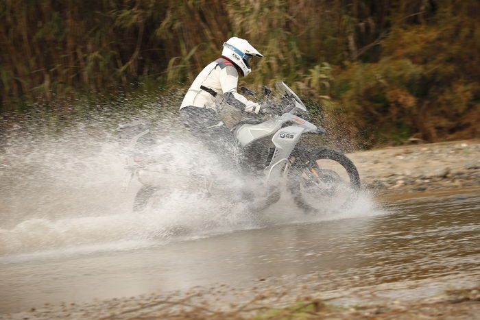 La guida in fuoristrada è migliorata molto rispetto alla F800GS ADV