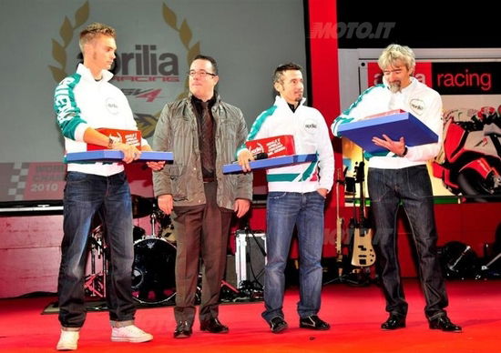 Festa a Noale per Max Biaggi e l'Aprilia