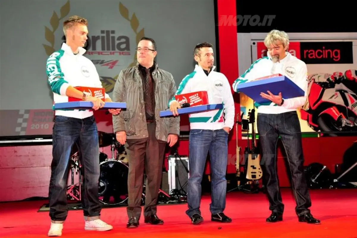 Festa a Noale per Max Biaggi e l'Aprilia (2)