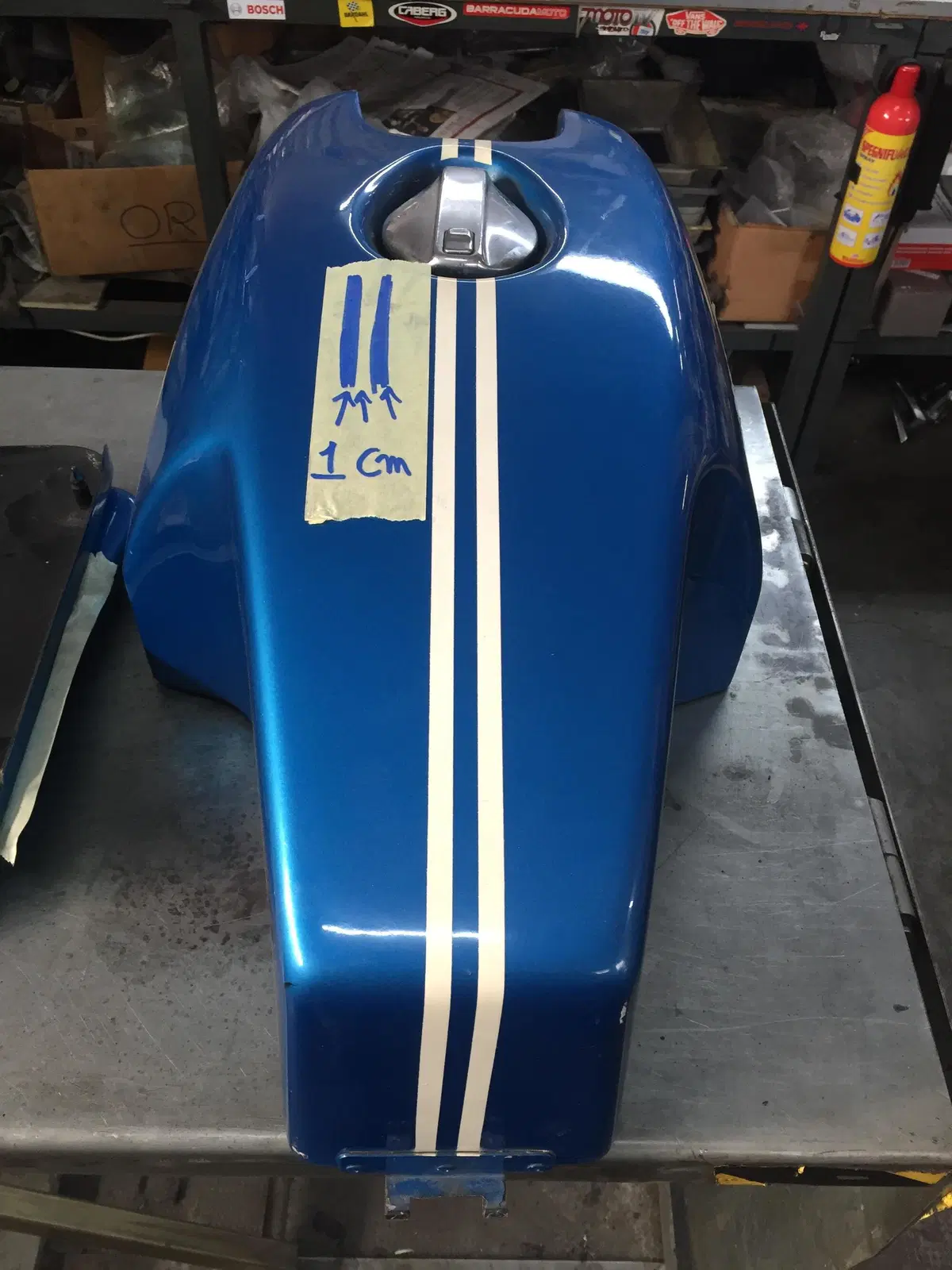 Suzuki GT 750 S Vallelunga: il restauro della moto supersportiva anni '70 (15)