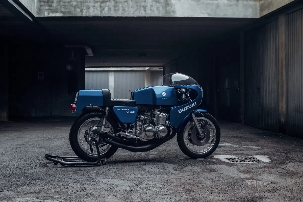 Suzuki GT 750 S Vallelunga: il restauro della supersportiva anni '70 (12)