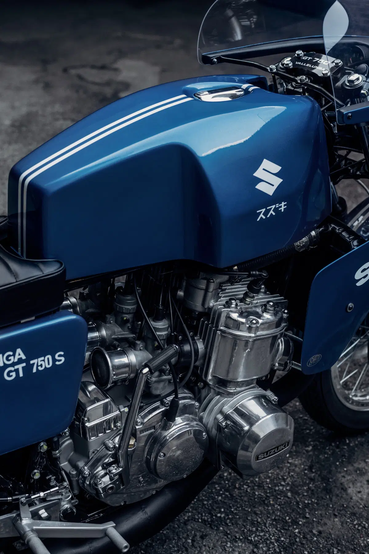 Suzuki GT 750 S Vallelunga: il restauro della supersportiva anni '70 (17)