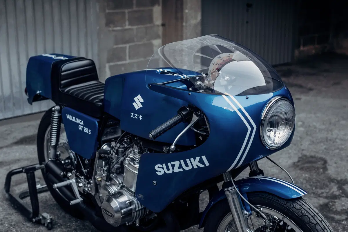 Suzuki GT 750 S Vallelunga: il restauro della supersportiva anni '70 (18)