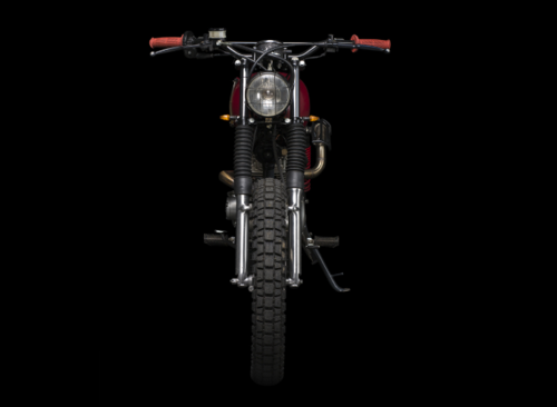 Suzuki GN 125: la scrambler realizzata da Atelier Medusa (3)